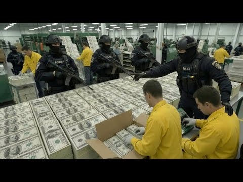 How US DOLLAR is Made Inside Currency Printing Factory Documentary