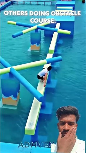 Fastest Obstacle Course Finish 🤯