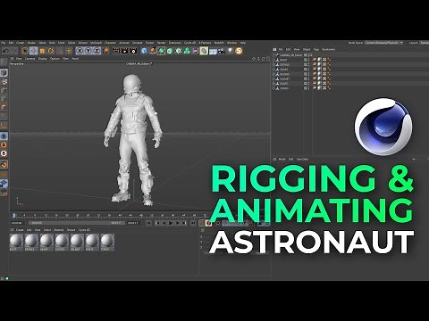 Rigging & Animating The Astronaut - Lesson 55 of 57