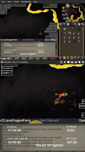 ccLavaDragonFarm - Best OSRS Lava Dragon Bot Script