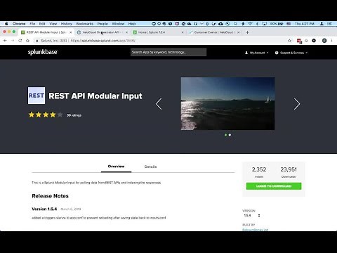 Custom Splunk App for VMware SD-WAN Orchestrator