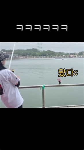 이렇게해서 한마리라도 잡겠어요?했는데.. #fishing #낚시 #선재낚시공원