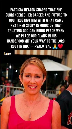 Patricia Heaton’s Moment of Surrender to God 🙏.#PatriciaHeaton #FaithJourney