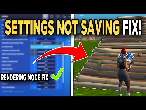 How To Fix Fortnite Stuck On DX11,12 & Performance Mode! | Fortnite Rendering Mode Not Changing Fix!
