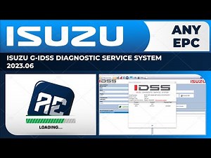 ISUZU G-IDSS DIAGNOSTIC SERVICE SYSTEM 2023.06 | INSTALLATION