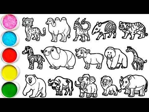 Draw Amazing Animals in Minutes - Leopard, Camel, Dragon, Tapir, Tiger, Zebra, Guinea Pig, & others