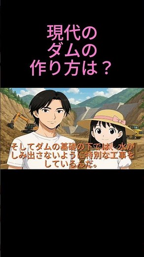 【ダムのひみつ】どう作る？5000年前から今まで！【雑学】