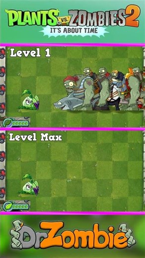 Team Gargantuar Zombie vs Pokra Level 1 & MAX PvZ 2 #pvz #pvz2 #plantsvszombies