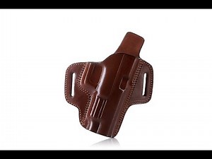 C105 Shikra - Pancake Style Open-top OWB Leather Holster
