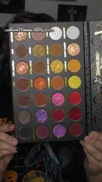 Makeup tutorial using the Jolie Beauty Ozzy Osbourne collection
