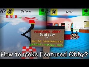 Tips on how to get featured obby | Obby Creator