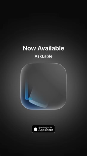 AskLabel - smart package label reader powered by AI. Build by Wengjiyao #iosapp #iphone #asklabel #everydaylife #freeapp