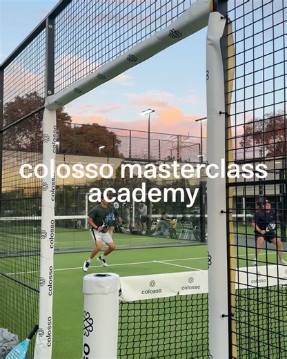 colosso padel on Instagram: "colosso masterclass academies 🎾 Our 8-week masterclass academies are built for players who want more structure, more intention and real progress on court. Train in a small group with others at your level, guided by a colosso pro who tailors each session to how you play. Running across six levels including high gold, gold, high silver, silver, colosso masterclass academy (pros pair you with others of similar level) and colosso cubs, every one-hour session focu