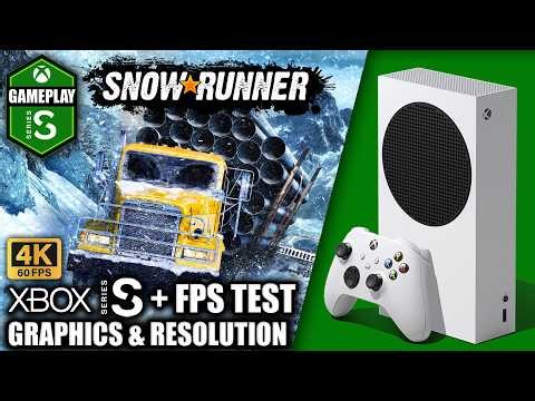 Snowrunner - Xbox Series S Gameplay + FPS Test