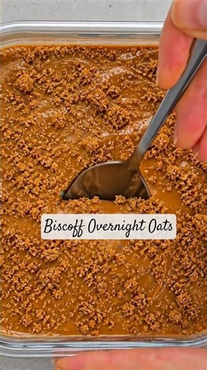 Biscoff Overnight Oats #health #recipe