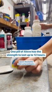 2.3K views | #AlevePartner From lacing up to showing up, Aleve® has pain relief to press on with just one pill. Use as directed for minor aches and pains. #Aleve #painrelief #Upto12HourPainRelief #morningmotivation #gametime | Aleve | Facebook