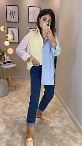 !! SOLD OUT !! WOW! 🎀 Now this is an absolute beauty of a shirt, the block colours are effortlessly doing all of the talking for you, making this the ultimate SS21 staple! Tap the photo to shop. Love Laura xo | The Walk In Wardrobe Online