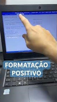 How to format a Positivo notebook #formatting #notebook #positivo #windows