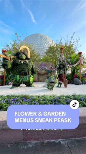 Sneak Peek of EPCOT Flower & Garden Festival Eats