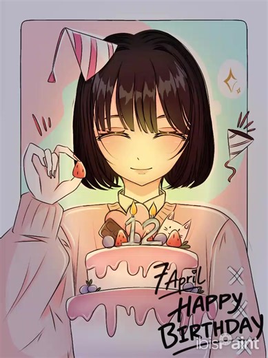 Happy Birthday Speedpaint: My Drawing Process