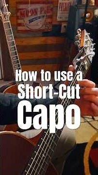 How to use a Short-Cut Capo #guitarlesson #guitartutorial #kysercapos