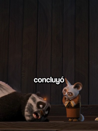 La lección del durazno es la más importante en Kung Fu Panda. Shifu corre a avisarle a Oogway que Tai Lung escapó de prisión, y el viejo maestro le responde… hablando de un durazno. Le dice que hay cosas que no podemos controlar: no puede hacer que el árbol florezca cuando le convenga, ni obligarlo a dar frutos antes de tiempo. Shifu insiste: hay cosas que sí puede controlar. Puede decidir cuándo cae un durazno y dónde plantar su semilla. lo concede… hasta cierto punto: puedes crear las condicio