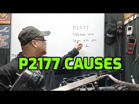 P2177 SYSTEM TOO LEAN OFF IDLE BANK POSSIBLE CAUSES