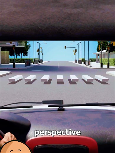 🚗🛣️ This road illusion actually makes drivers SLOW DOWN — and the science behind it is genius! 😲 It’s not paint. It’s not signs. It’s a visual trick that plays with your brain to keep speed in check! From spacing patterns to shifting perspective… these road markings create a 3D effect that feels closer than it is — forcing drivers to ease off the gas without even thinking! 👀💡 No police. No speed bump. Just pure psychology at work — and it’s saving lives! Watch till the end — the moment you 