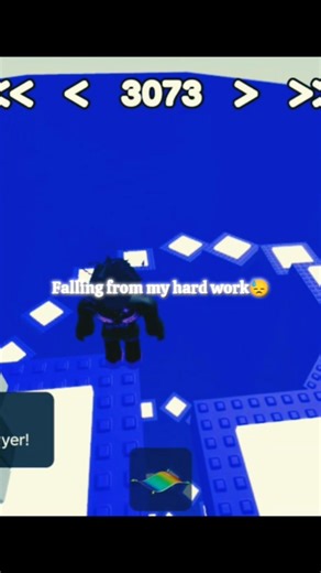 falling from my hard work infinite tower#hardwork#meme#roblox#lomboblox