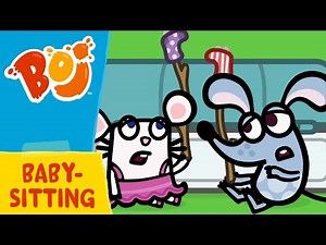 Boj - Mia and Boj Babysit | Cartoons for Kids