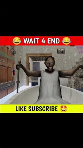 GRANNY की BATHTUB RACE 😂🤣 #shortvideo #viralvideo #funny #granny #grannygame