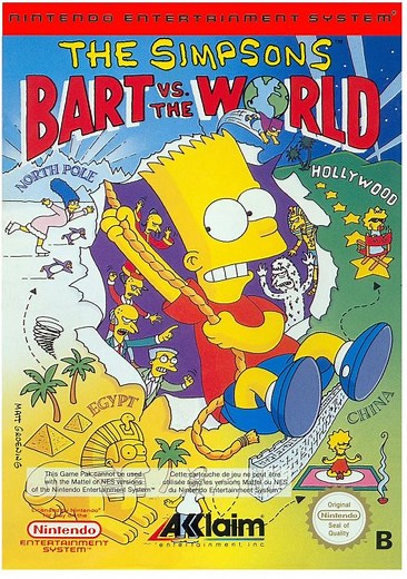 Simpsons - Bart Vs The World, The ROM Free Download for NES - ConsoleRoms