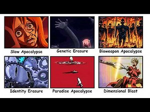 World Ending Threats in Anime