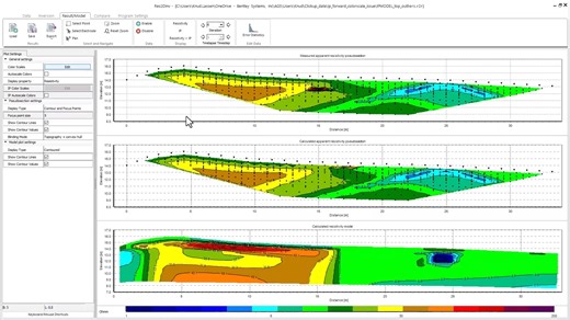 探索AGS Res2DInv V5.0 用户界面和可视化功能-使用 Res2DInv 和 Res3DInv 进行快速地球物理反演