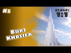 Minecraft Tutorial: Rebuilding The Burj Khalifa (1:1 scale) - Part 5
