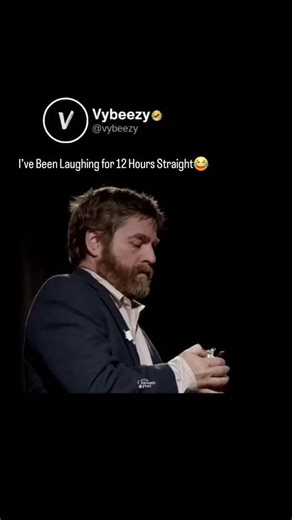 vybeezy | A resurfaced clip from Between Two Ferns: The Movie is going viral again after fans were reminded just how unhinged Zach Galifianakis’... | Instagram