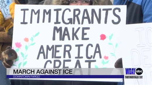 Downtown Fargo ICE Protest - Feb. 1, 2026