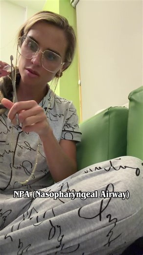 Managing Oakley's Nasopharyngeal Airway for Breathing