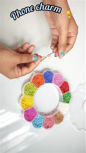 DIY Phone Charm | Cute & Easy Phone Charm Making at Home ✨📱#shorts #phonecharm #mobile #diy