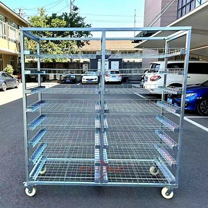 [Hot Item] Roll Container Cage for Cold Storage Transport Trolley
