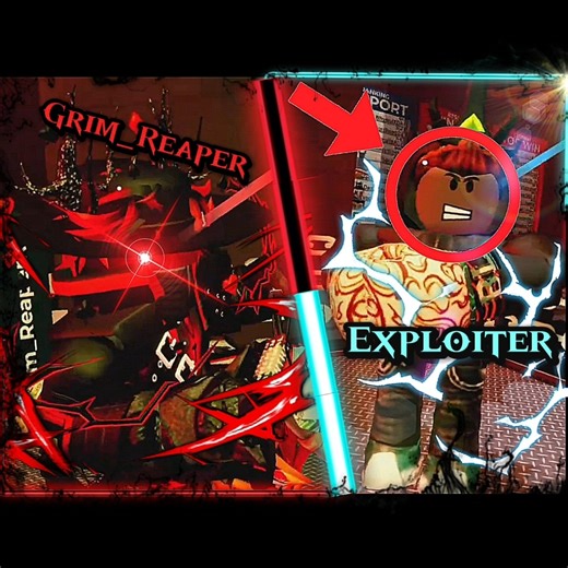 Grim_Reaper VS Exploiter (Boxing League) #roblox #edit #phonk #1v1 #humor #memes #xd #boxing #shorts