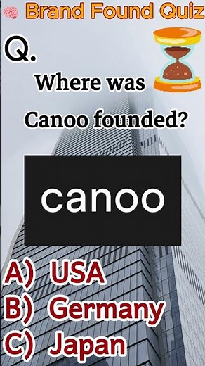 Where Was Canoo Founded? | American EV Brand Quiz #Shorts#USAQuiz