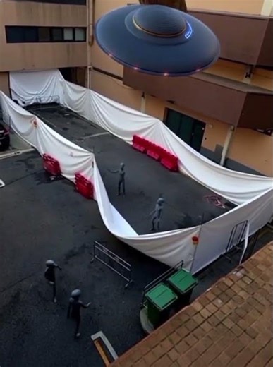 Alien wreckage recovery.