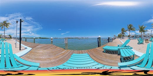 Take a look around in 360º at this amazing vacation rental in Marathon, FL. Who would you stay here with? #marathonfl #marathonflorida #floridakeysvacation #immersive | Key West Virtual Tours
