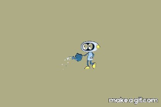 Robot on Make a GIF