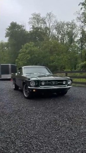 1968 Ford Mustang Fastback – The Muscle Car That Defined an Era