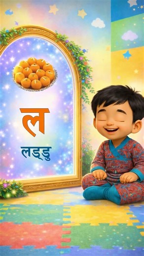 नेपाली अक्षर य र ल | Nepali alphabets songs for Kids | Nepali rhymes #shorts #babysongs #cartoon