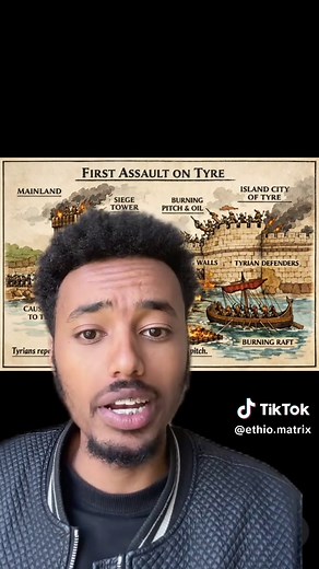 Alexander at Tyre: where no walls could halt ambition, and no sea could stop a conqueror. #ethiopian_tik_tok🇪🇹🇪🇹🇪🇹🇪🇹 #Alexander the great #historia