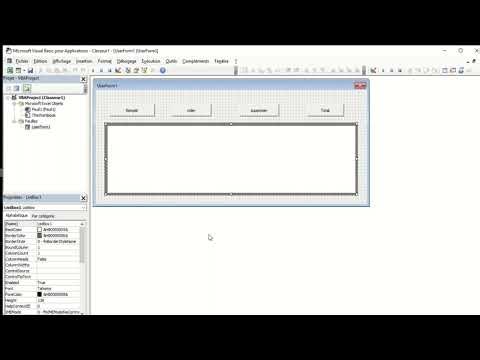 Affichez vos données dans un formulaire avec une listBox