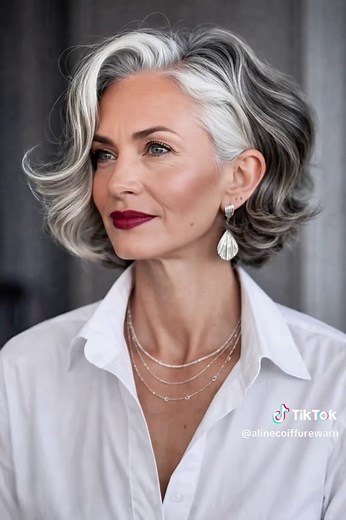 Short Bob Hairstyles for Women Over 50